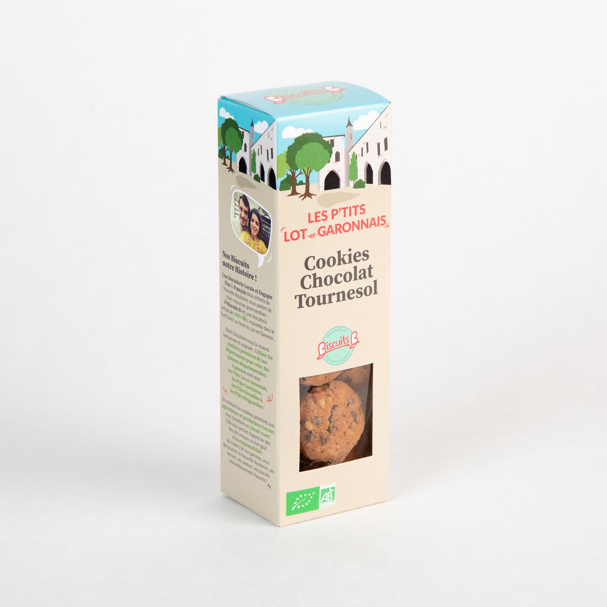 Cookies chocolat tournesol Bio