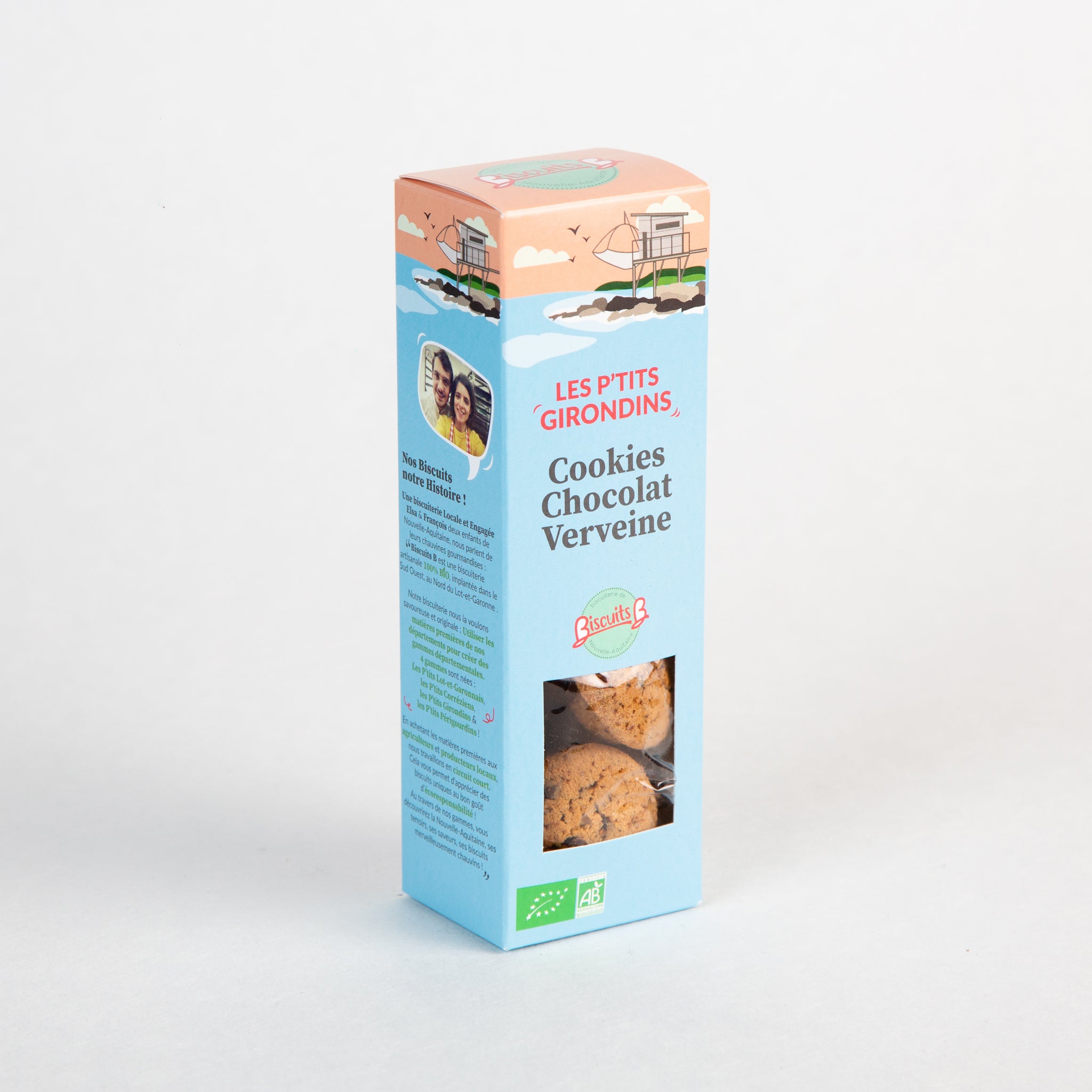 Cookies chocolat et verveine Bio