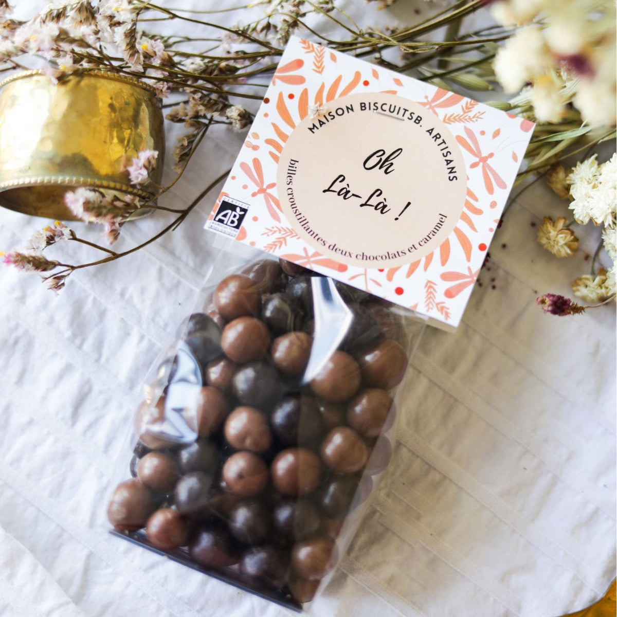 Billes de céréales croustillantes 3 saveurs Bio